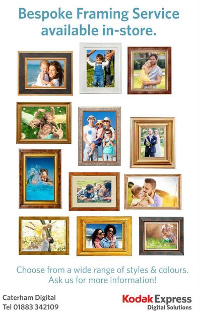 Kodak Caterham Digital Photo Frames Surrey Photography Shop 5534